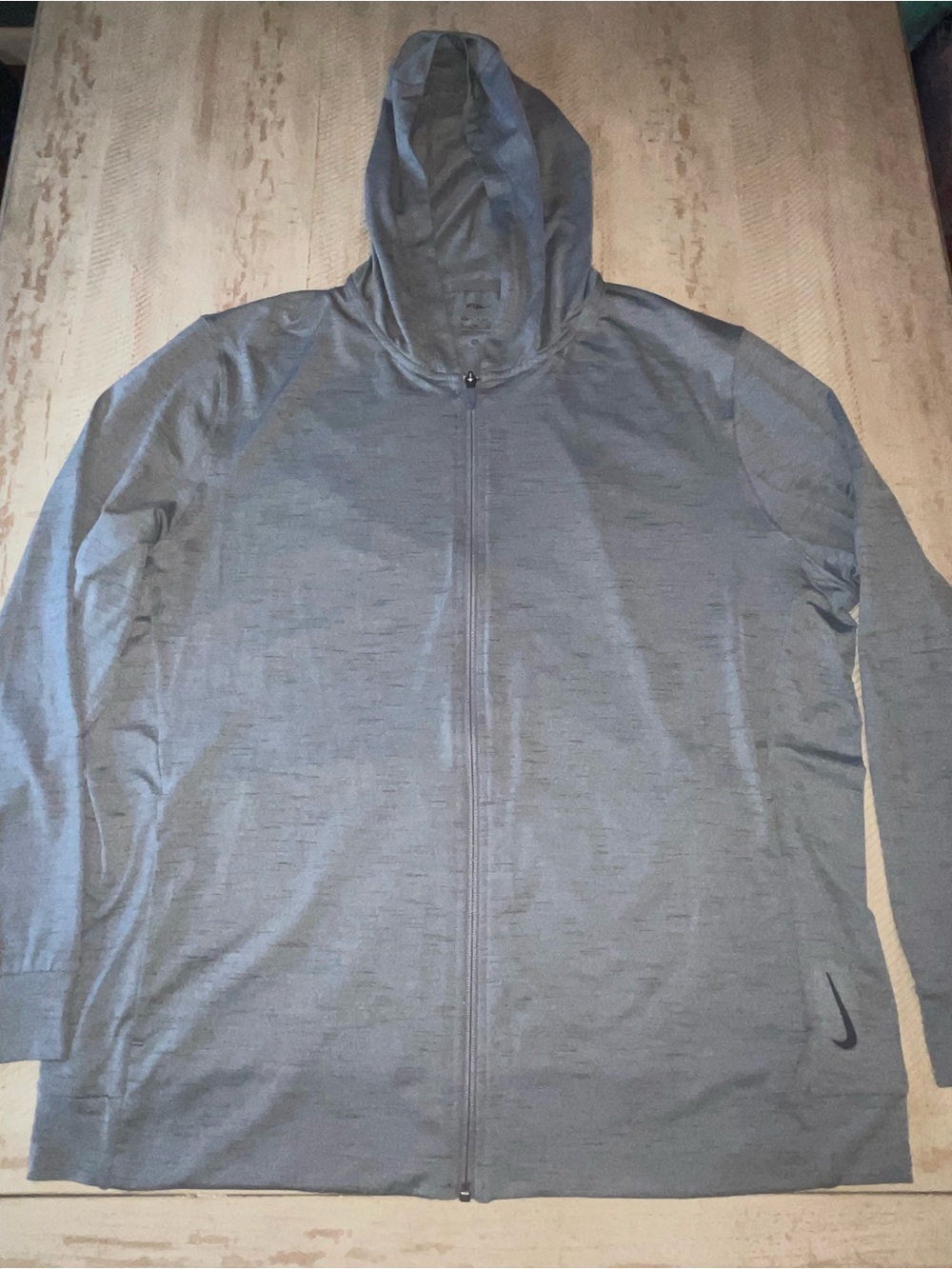 Nike Dri-FIT Heather Gray Athletic Hoodie